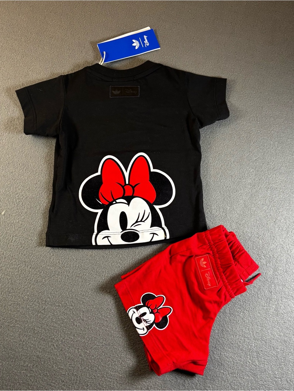 Adidas Kids' Toddler Disney Mickey Mouse Short Tee Set Size 3-6 M